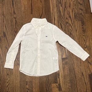 Kids Vineyard Vines White Button-Down Shirt